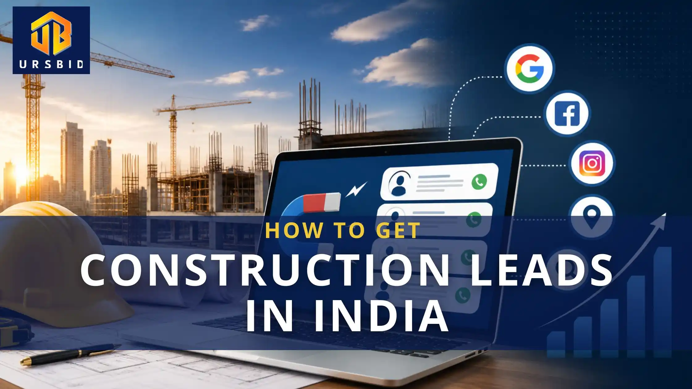 How to Get Construction Leads Online in India